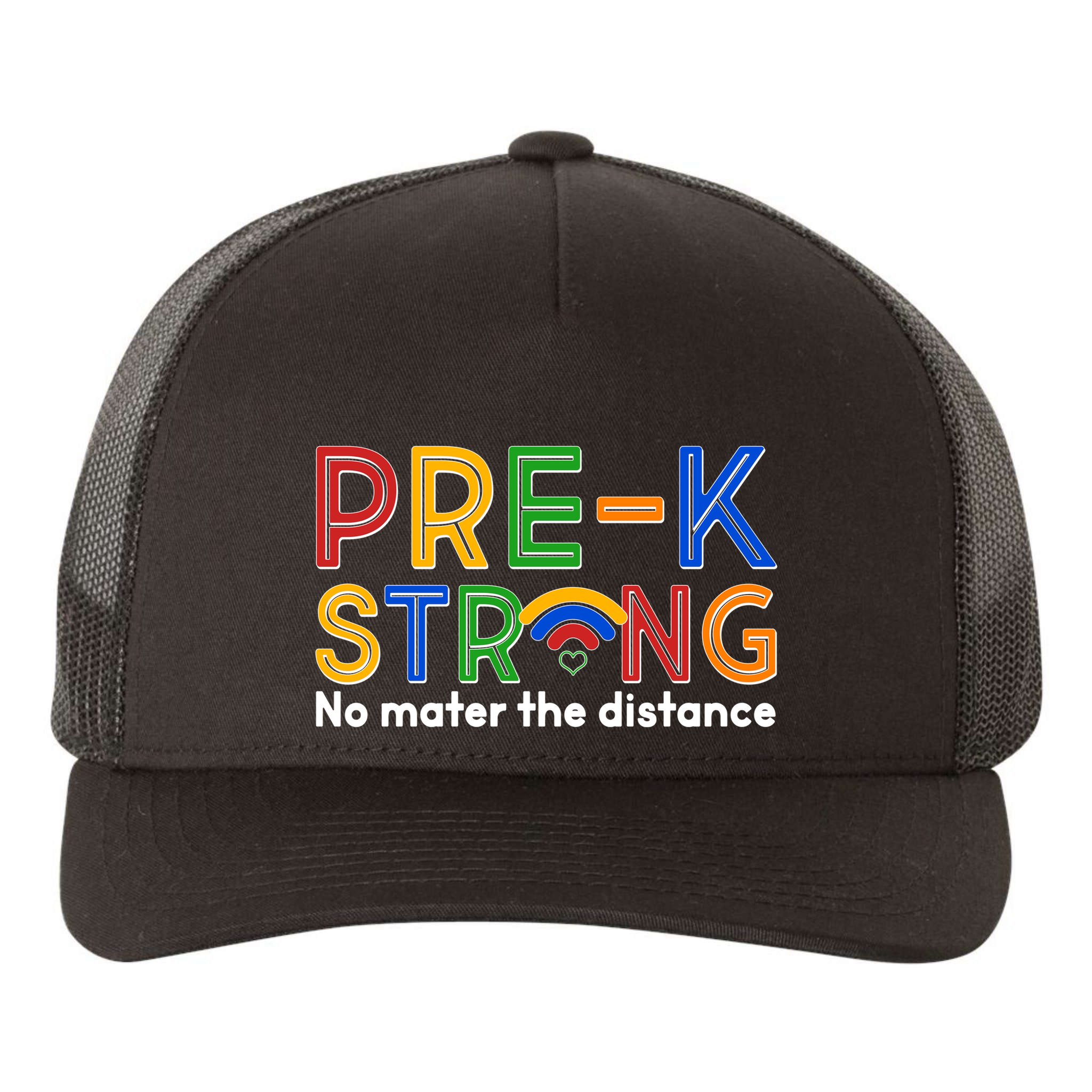 Pre-K Strong No Matter The Difference Wi-fi  Yupoong Adult 5-Panel Trucker Hat
