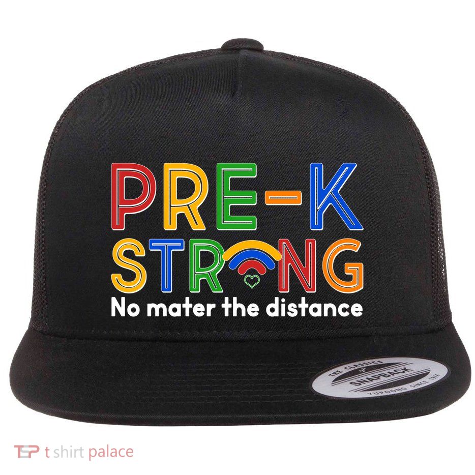Pre-K Strong No Matter The Difference Wi-fi  Flatbill Hat