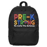Pre-K Strong No Matter The Difference Wi-fi  16 in Basic Backpack