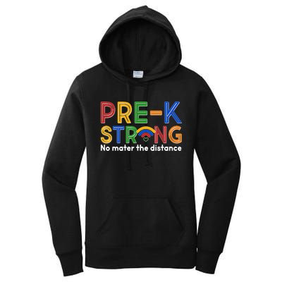 Pre-K Strong No Matter The Difference Wi-fi  Women's Pullover Hoodie