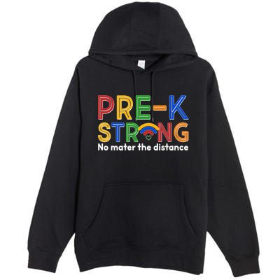 Pre-K Strong No Matter The Difference Wi-fi  Premium Pullover Hoodie