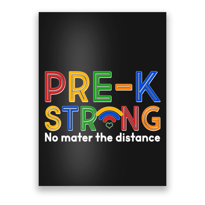 Pre-K Strong No Matter The Difference Wi-fi  Poster