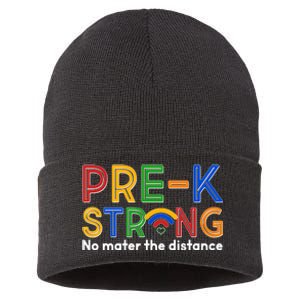 Pre-K Strong No Matter The Difference Wi-fi  Sustainable Knit Beanie