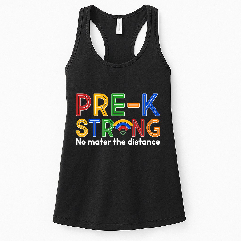 Pre-K Strong No Matter The Difference Wi-fi  Womens Tank Top
