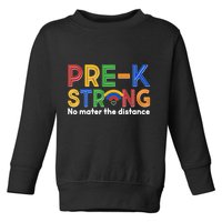 Pre-K Strong No Matter The Difference Wi-fi  Toddler Sweatshirt
