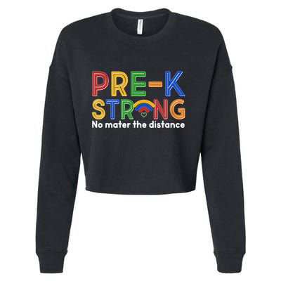 Pre-K Strong No Matter The Difference Wi-fi  Cropped Pullover Crew