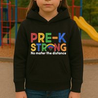 Pre-K Strong No Matter The Difference Wi-fi  Kids Hoodie