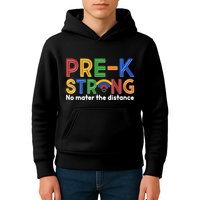 Pre-K Strong No Matter The Difference Wi-fi  Kids Hoodie