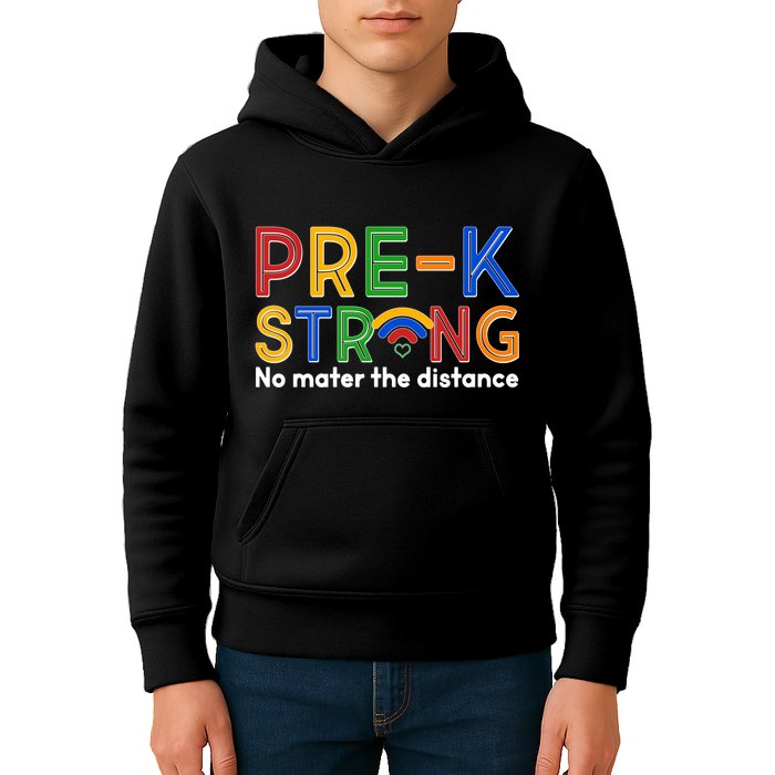 Pre-K Strong No Matter The Difference Wi-fi  Kids Hoodie