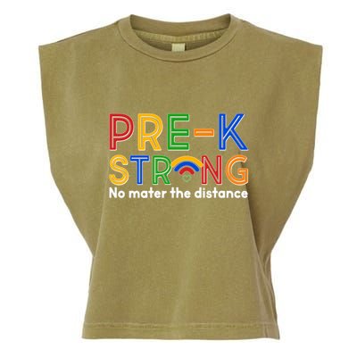 Pre-K Strong No Matter The Difference Wi-fi  Garment-Dyed Women's Muscle Tee