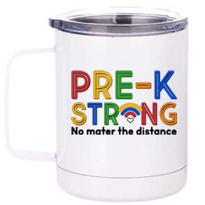 Pre-K Strong No Matter The Difference Wi-fi  12 oz Stainless Steel Tumbler Cup