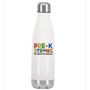 Pre-K Strong No Matter The Difference Wi-fi  Stainless Steel Insulated Water Bottle