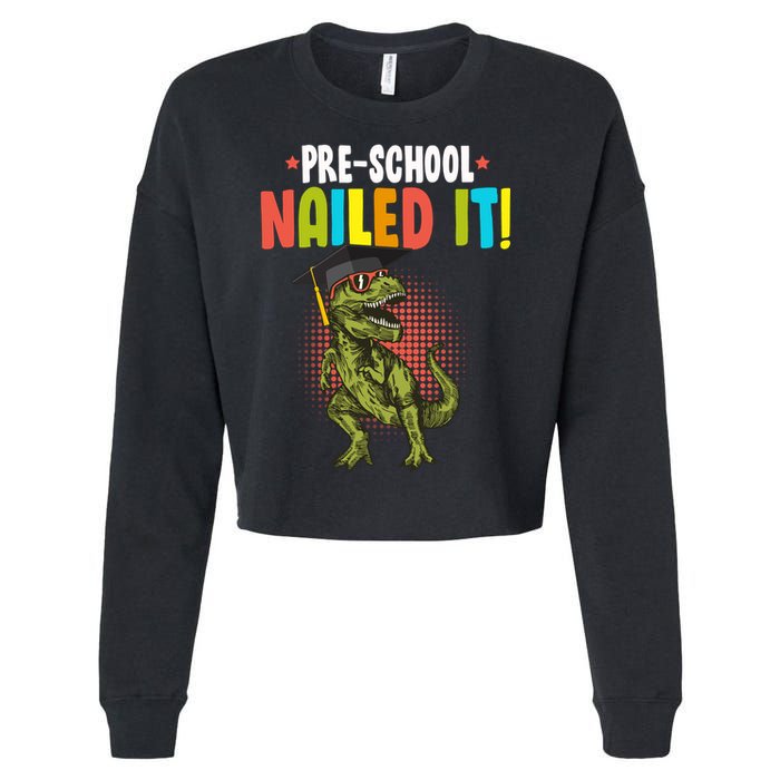 Pre-School Nailed it Cropped Pullover Crew