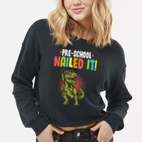Pre-School Nailed it Cropped Pullover Crew