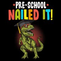 Pre-School Nailed it Cropped Pullover Crew
