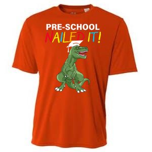 Pre-School Nailed It Dinosaur Cooling Performance Crew T-Shirt