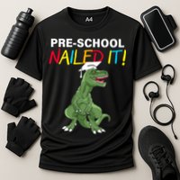 Pre-School Nailed It Dinosaur Cooling Performance Crew T-Shirt