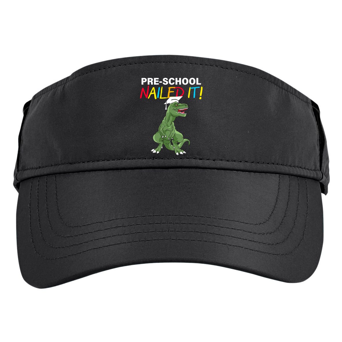 Pre-School Nailed It Dinosaur Adult Drive Performance Visor