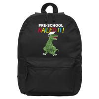 Pre-School Nailed It Dinosaur 16 in Basic Backpack