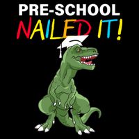 Pre-School Nailed It Dinosaur 16 in Basic Backpack