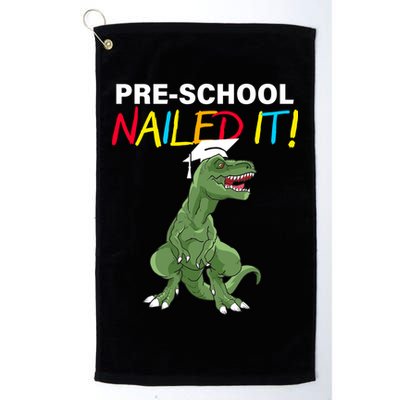Pre-School Nailed It Dinosaur Golf Towel
