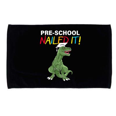 Pre-School Nailed It Dinosaur Microfiber Hand Towel