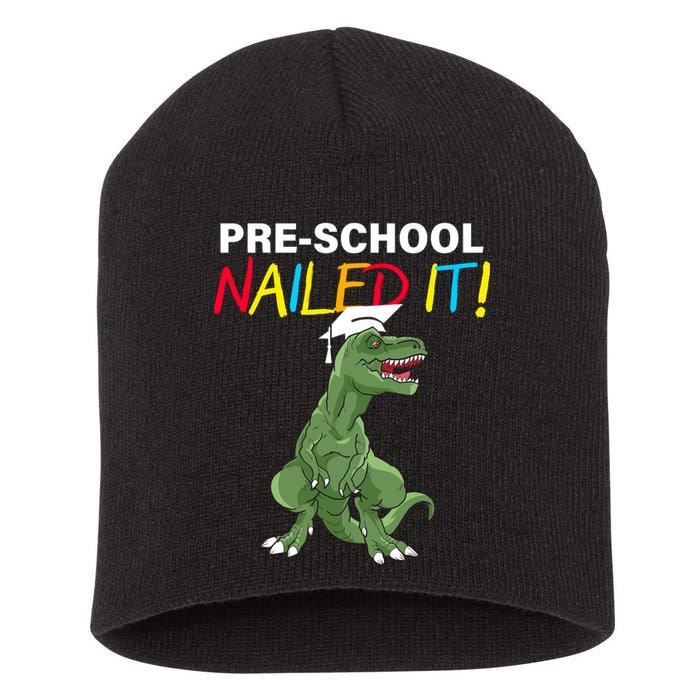 Pre-School Nailed It Dinosaur Short Acrylic Beanie