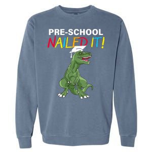 Pre-School Nailed It Dinosaur Garment-Dyed Sweatshirt