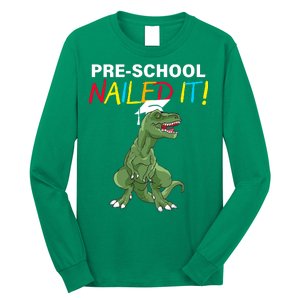 Pre-School Nailed It Dinosaur Long Sleeve Shirt