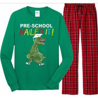 Pre-School Nailed It Dinosaur Long Sleeve Pajama Set