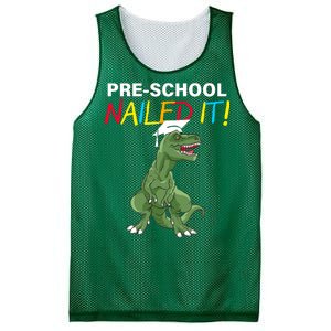 Pre-School Nailed It Dinosaur Mesh Reversible Basketball Jersey Tank