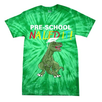 Pre-School Nailed It Dinosaur Tie-Dye T-Shirt