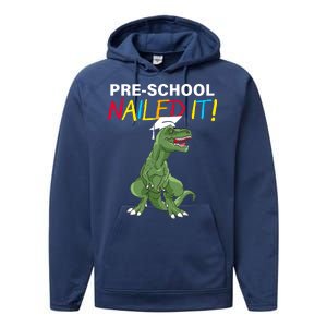 Pre-School Nailed It Dinosaur Performance Fleece Hoodie