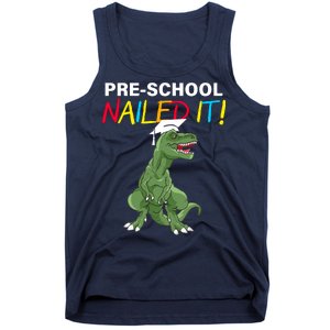 Pre-School Nailed It Dinosaur Tank Top