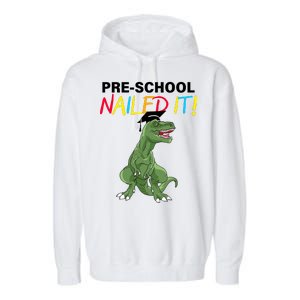 Pre-School Nailed It Dinosaur Garment-Dyed Fleece Hoodie