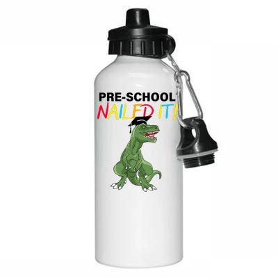 Pre-School Nailed It Dinosaur Aluminum Water Bottle