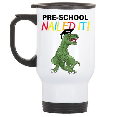 Pre-School Nailed It Dinosaur Stainless Steel Travel Mug