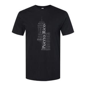 Puerto Rico El Morro Prideful Puerto Rican Cities And Towns Softstyle CVC T-Shirt