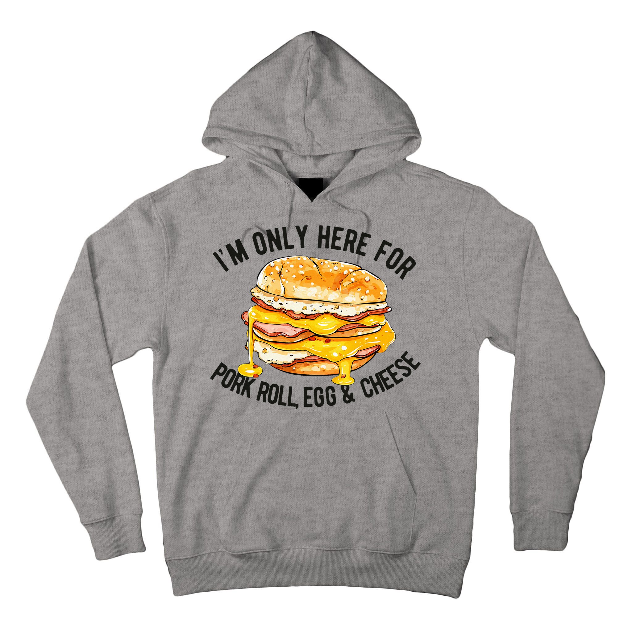 Pork Roll Egg And Cheese New Jersey Pride Nj Tall Hoodie