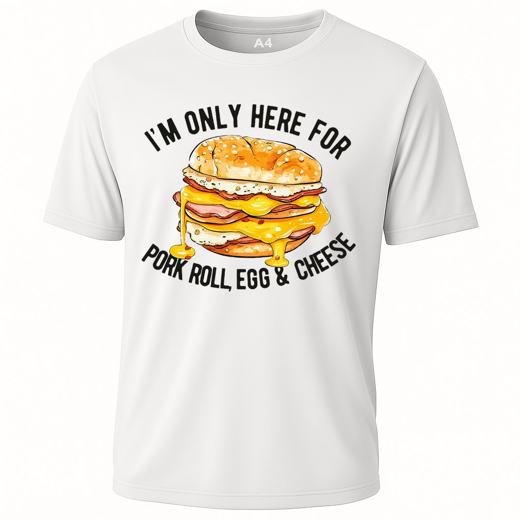 Pork Roll Egg And Cheese New Jersey Pride Nj Cooling Performance Crew T-Shirt