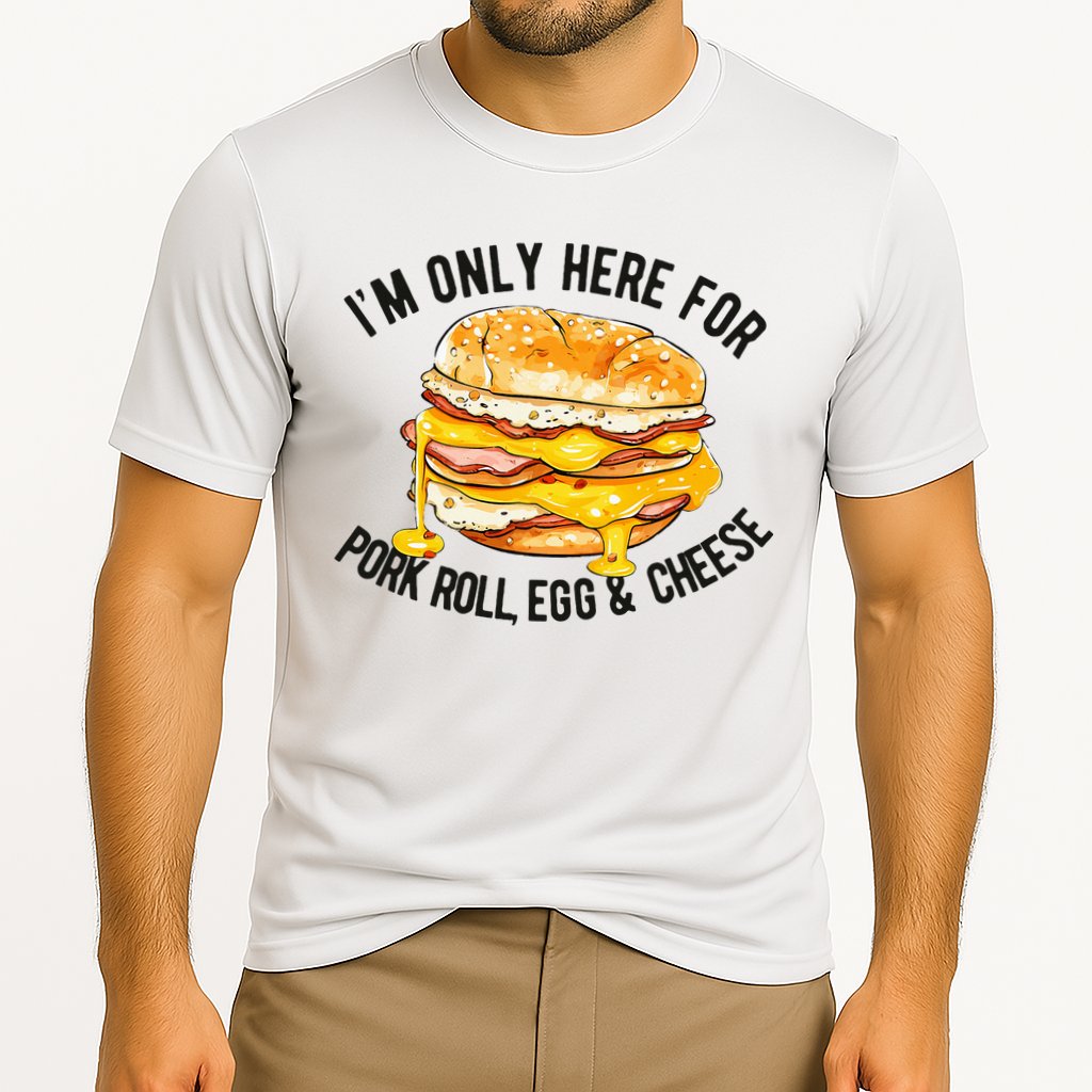 Pork Roll Egg And Cheese New Jersey Pride Nj Cooling Performance Crew T-Shirt