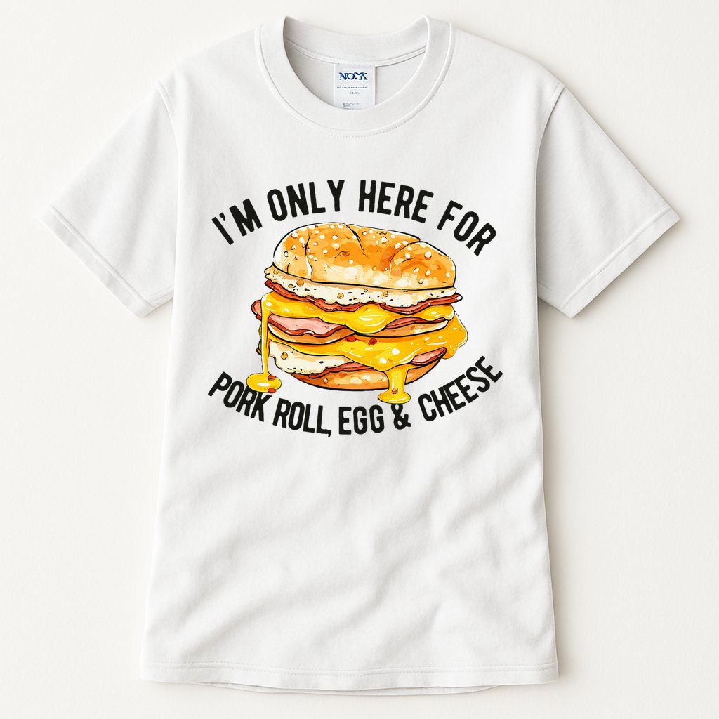 Pork Roll Egg And Cheese New Jersey Pride Nj Tall T-Shirt
