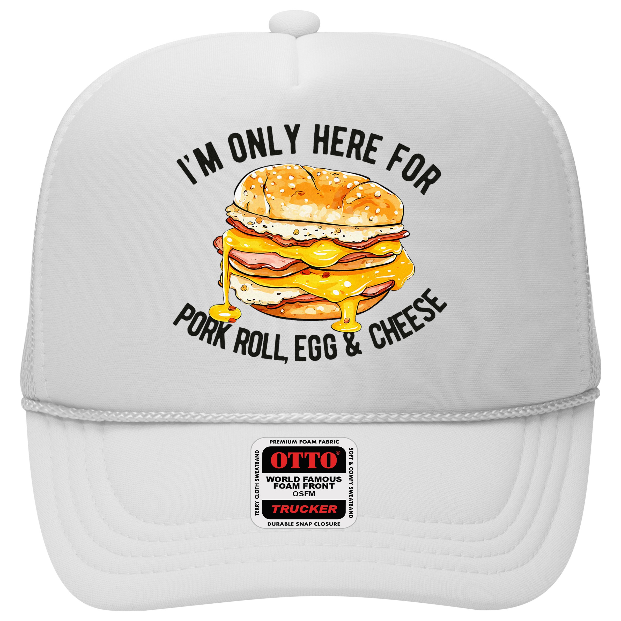 Pork Roll Egg And Cheese New Jersey Pride Nj Hat