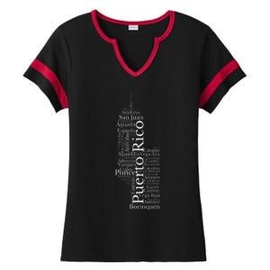 Puerto Rico El Moro Prideful Puerto Rican Cities And Towns Ladies Halftime Notch Neck Tee