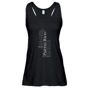 Puerto Rico El Moro Prideful Puerto Rican Cities And Towns Ladies Essential Flowy Tank