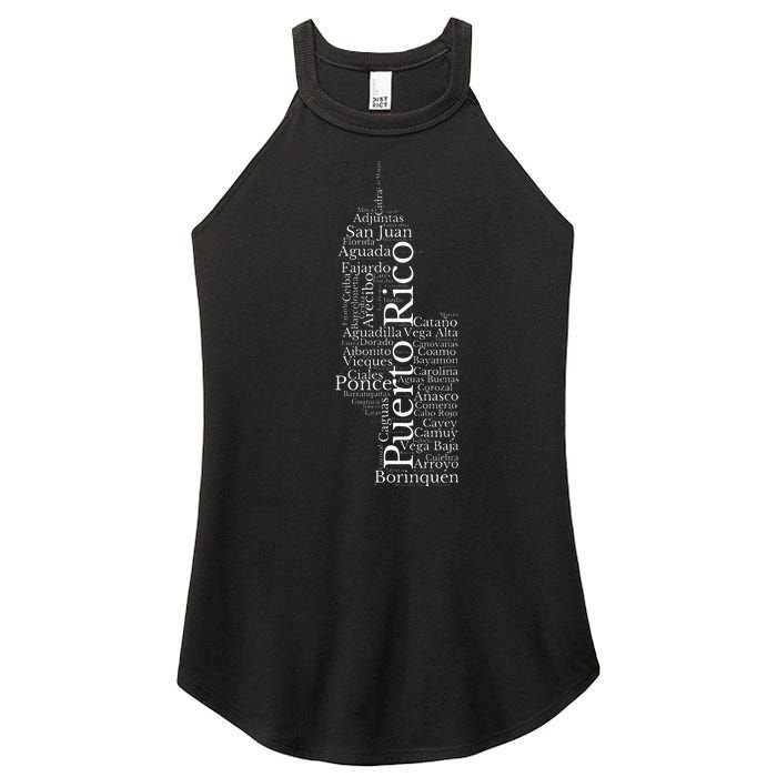 Puerto Rico El Moro Prideful Puerto Rican Cities And Towns Women's Perfect Tri Rocker Tank