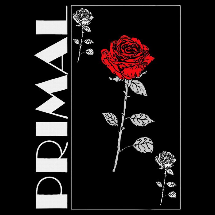 Primal Rose Empyre Floral Rose Flower Flat Bill Trucker Hat