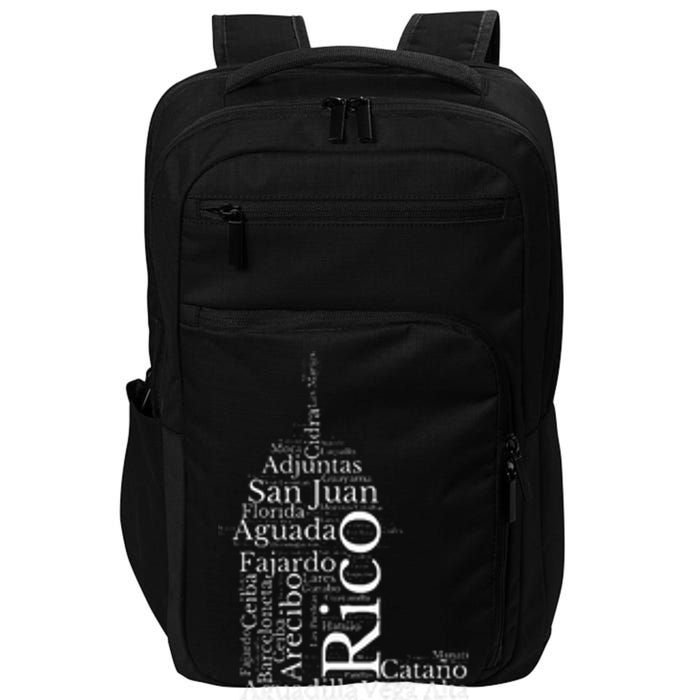 Puerto Rico El Morro Prideful Puerto Rican Cities And Towns Impact Tech Backpack