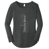 Puerto Rico El Morro Prideful Puerto Rican Cities And Towns Women's Perfect Tri Tunic Long Sleeve Shirt