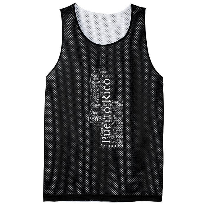 Puerto Rico El Morro Prideful Puerto Rican Cities And Towns Mesh Reversible Basketball Jersey Tank